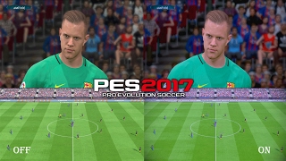 PES 2017 best sweetfx ever no lag and for low end pc  REVIEW [upl. by Akenaj]