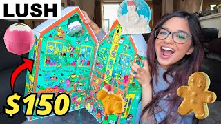 UNBOXING THE BEST ADVENT CALENDAR YET  LUSH 2024 CALENDAR [upl. by Maxey]