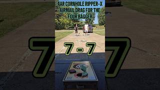 AAR Cornhole Ripper X Airmail Drag cornhole cornholebags 4bagger airmail hybridmaterial [upl. by Ioves190]