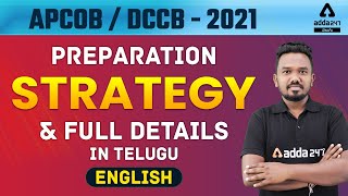 APCOB  DCCB 20212022  English  Preparation Strategy  ADDA247 Telugu [upl. by Ardnusal]