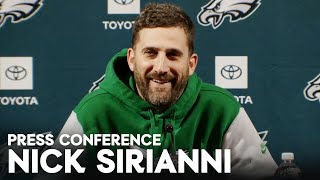 Eagles Press Conference Nick Sirianni  November 29 2023 [upl. by Haleeuqa]