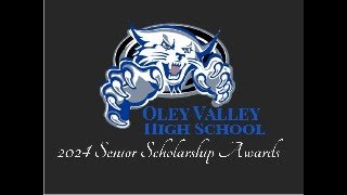 Oley Valley HS Senior Scholarship Awards [upl. by Eem]