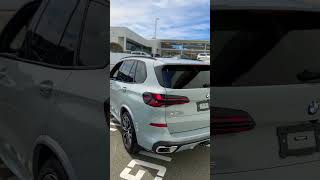 NEW 2024 BMW X5 MSPORT in Brooklyn Grey on Black Sensafin Full walkaround exterior amp interior [upl. by Naujad]