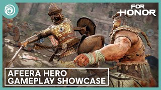 For Honor Afeera Hero Gameplay Showcase [upl. by Acirred]