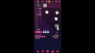 Farkle Pro by Garden of Dreams Games  free online board dice game for Android  gameplay [upl. by Butte]