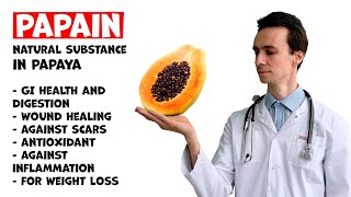 PAPAIN natural remedy for digestion regeneration weight loss against cancer [upl. by Ondrej]