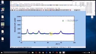 Rietveld refinement with FullProf T2  │ How to Find Parameters to start refinement [upl. by Eninahpets]