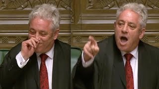 Speaker John Bercow forced to bite the dust after telling MP Hands quothe wasnt very good Tory whip [upl. by Dawes]