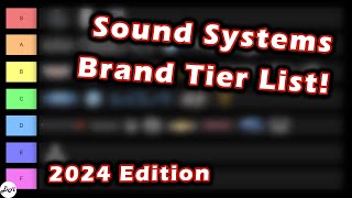 Best Car Sound Systems Ranked 2024 Edition – Tier List [upl. by Acessej298]