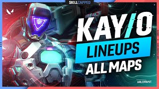 The ULTIMATE KAYO LINEUPS Guide to EVERY MAP  Valorant Agent Guide [upl. by Nussbaum]