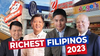 New 10 Pinaka MAYAMANG Tao sa Pilipinas  Top 10 Richest Filipinos [upl. by Elrahc447]