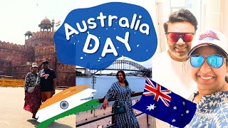 What happens in Sydney on Australia Day  26 Jan  Republic day of India  Australia [upl. by Sarazen]