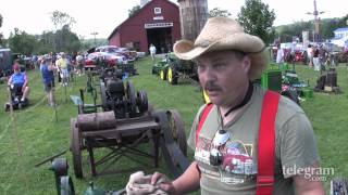 Antique engines at the Woodstock Fair [upl. by Moll]