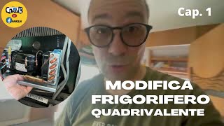 Come rendere il frigorifero del tuo camper Quadrivalente con un compressore 12v [upl. by Devi]