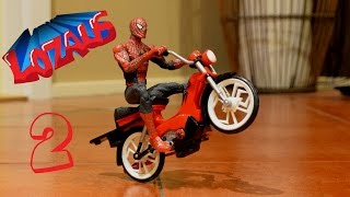 SPIDERMAN Stop Motion Action Video Part 8 [upl. by Enicar]