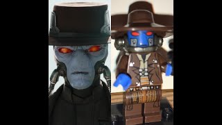 SPOILERS Lego Cad Bane Custom Book of Boba Fett [upl. by Nere275]