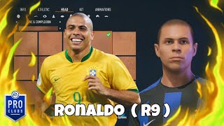 FIFA 23  RONALDO  R9  PRO CLUBS FACE CREATION [upl. by Gentes644]