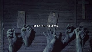 UICIDEBOY  MATTE BLACK Lyric Video [upl. by Olette8]