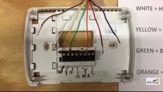 Thermostat Wiring [upl. by Atsilac]