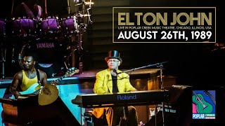 Elton John  Live in Hoffman Estates August 26th 1989 [upl. by Conlee]