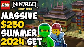 250 Ninjago Summer 2024 Set  More Details RUMORED Tournament Temple City [upl. by Ihtac]