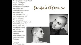 Drink before the war  Sinead Oconnor alzos 1996 remix edit lyrics [upl. by Eeruhs]