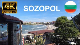 Sozopol  Bulgaria 4K Virtual Walking Tour around the City  Travel Guide [upl. by Ardeid620]