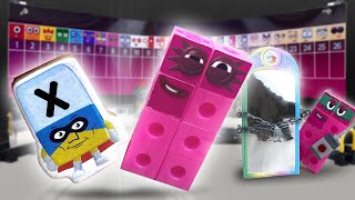 Numberblocks  Alphablocks Crossover Heroes Meet  Keiths Toy Box [upl. by Huntingdon628]