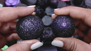 Glitter ASMR ⋆ Crunchy ASMR ⋆ Soap boxes with starch ⋆ Clay ASMR ⋆ Soap ASMR ⋆ Crunching sounds [upl. by Oimetra734]