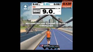 Shua A5 Treadmill with Zwift [upl. by Novak]