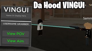 Da Hood VIN GUI Script OP  Has Anti Lock   Fluxus • Hydrogen [upl. by Suiradal]