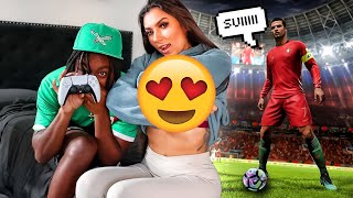 EVERY GOAL GETS HER NK3D 💦 World Cup FIFA EDITION Ft Amber [upl. by Eniamrej]