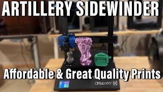 Artillery Sidewinder X2 with Auto Bed Leveling Still Super Easy to use [upl. by Anirol]