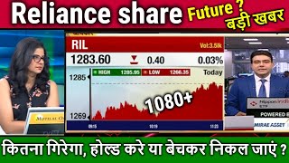 Reliance share newskyu Gir Raha Hai  buy or SellRIL Share Latest Newsanalysistarget tomorrow [upl. by Anileh]