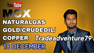 Live trading mcx  18 december  crude oil amp natural gas  commodity trading live mcx mcxlive [upl. by Oremor]