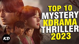 Top 10 Korean Drama With Mystery And Thriller Genres [upl. by Abshier]