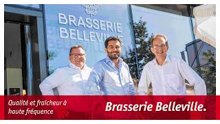 Brasserie Belleville  Qualité et fraicheur à haute fréquence [upl. by French]