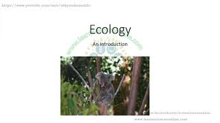 Power point presentation ppt on Ecology [upl. by Ttenneb]