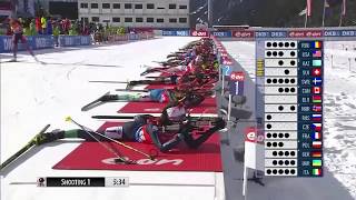 Biathlon World Cup 2016 stage 6  Womens Relay 4x6km Team Race [upl. by Yerffoej706]