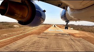 ESPECTACULAR VISTA INTERJET ATERRIZANDO EN HUATULCO 100 REAL [upl. by Schaper615]