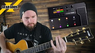 Make Your Acoustic Guitar Sound AMAZING With The Line6 POD Go  GEAR GODS [upl. by Aihsekyw]