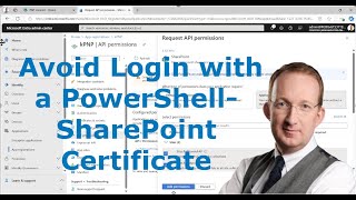 Connect PowerShell to SharePoint with a Certificate [upl. by Kitchen]