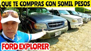 BARATAS pero viejas FORD EXPLORER precios camionetas usadas en venta precios tianguis de autos [upl. by Jerad]