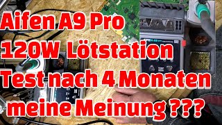 Aifen A9 Pro Lötstation meine eigene Meinung [upl. by Norted595]