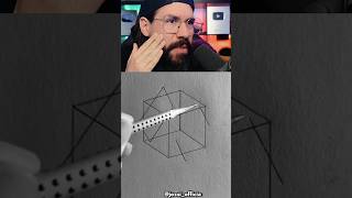 ✏️Comment dessiner un cube en illusion 3D [upl. by Lesig656]