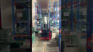 Narrow aisle pallet racking racking warehouse factory mobilerackingsystem BotroRacking [upl. by Nirrat]