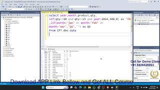 SQL IIF and CASE WHEN END SQL Server 2022 [upl. by Einafats598]