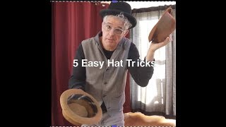 Learn 5 Easy Hat Tricks [upl. by Yentrok]