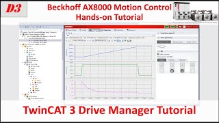 MB23 AX8000 Servo310 Configure Beckhoff Drive TwinCAT3 Drive Manager 2 Tutorial [upl. by Purcell]