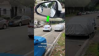 The side parking method that novices can learn in no time  新手一学就会的侧方停车方法 每天一个用车知识 停车技巧 学车是需要有技巧的 [upl. by Latnahs]